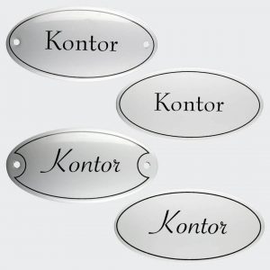 Tuerschild-Emaille-Kontor-oval-10x5cm