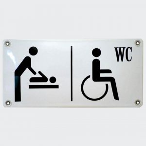Wickelraum-Behinderten-WC-20x10cm
